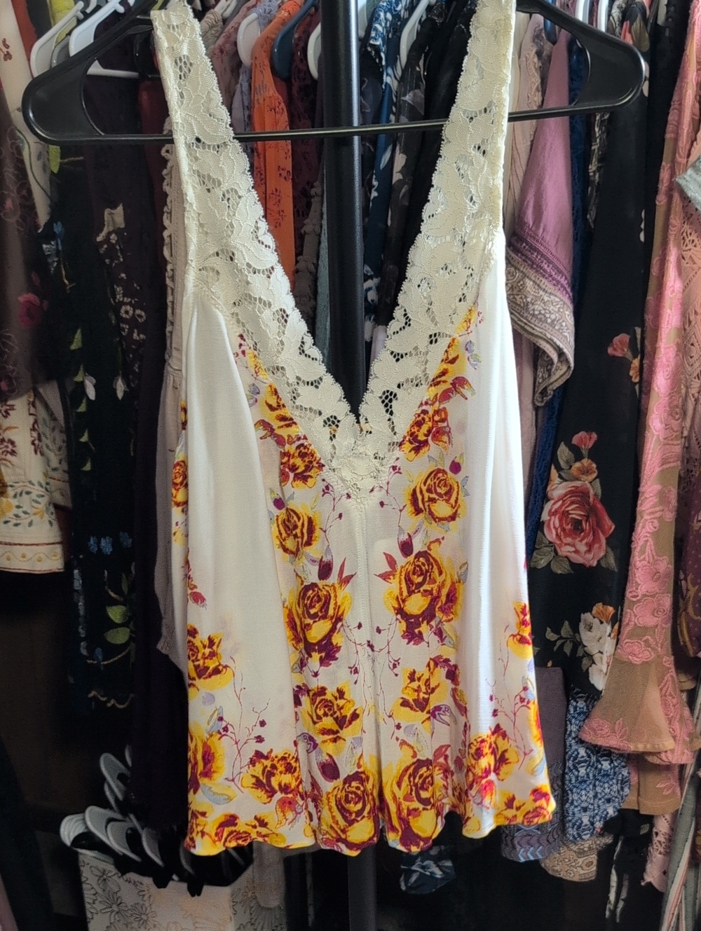 Free People Intimately Morning Rose Camisole NWT